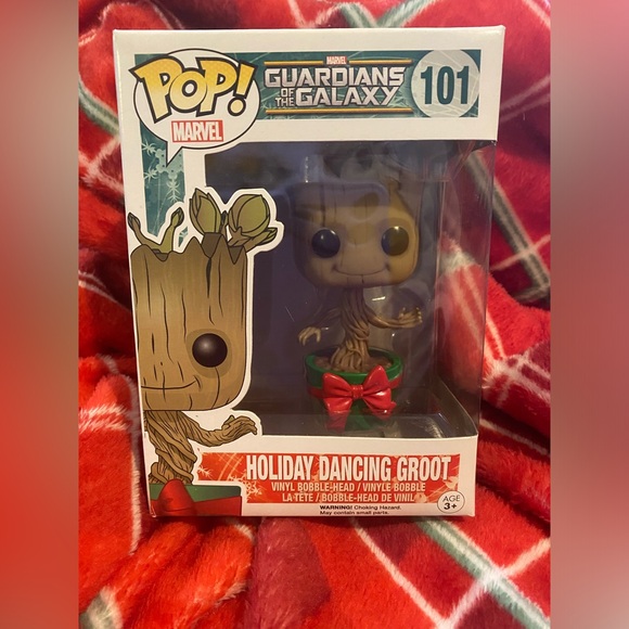Funko Pop! Holiday Dancing Groot Vinyl Bobblehead - NIB - Picture 1 of 2